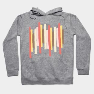 Paint Minimal scandinavian stripes Hoodie